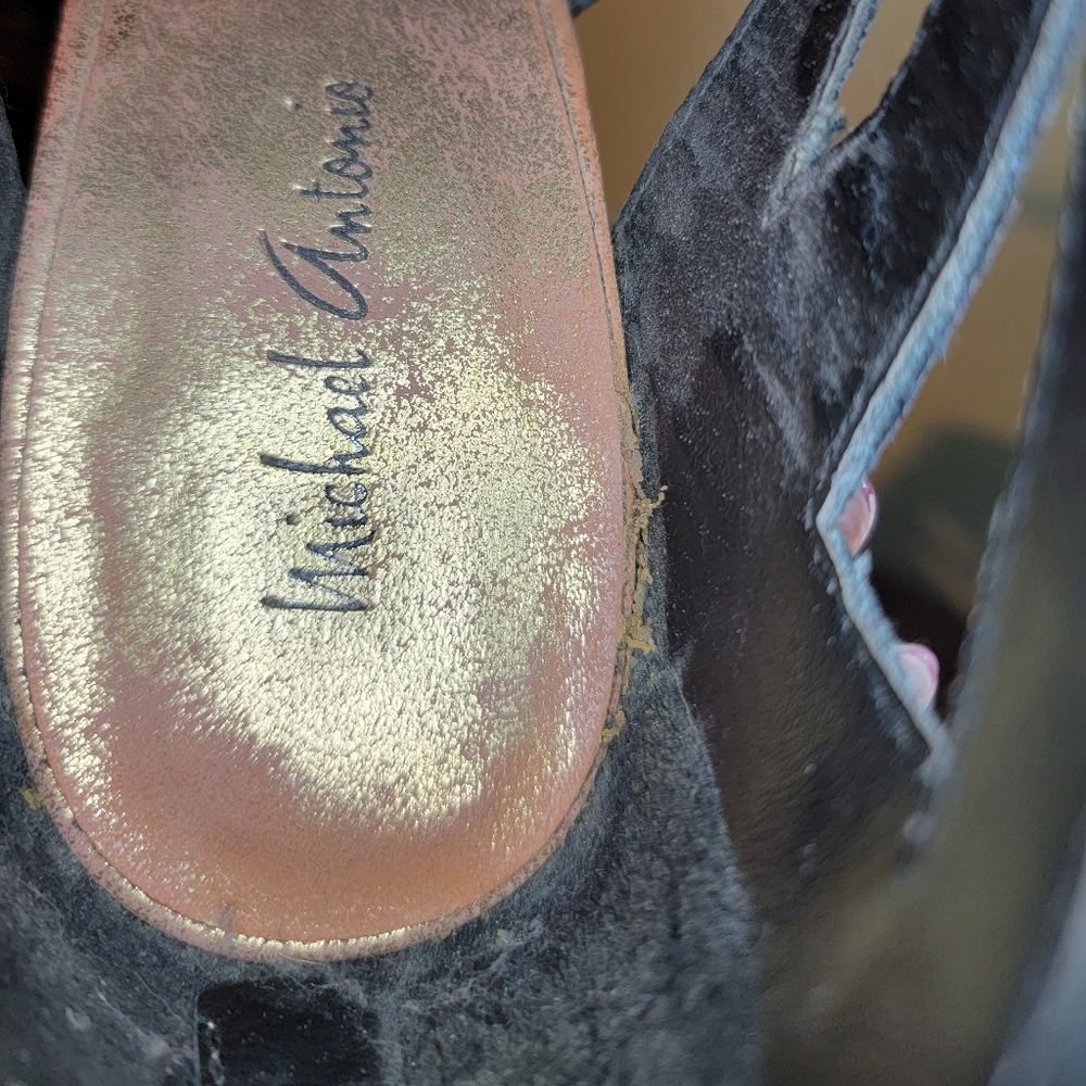 Michael Antonio Peep Toe Bootie - image 3